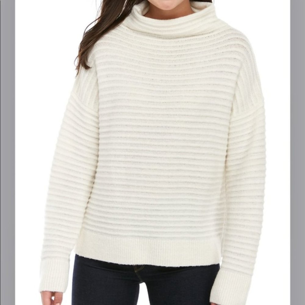 Madison Mock Cowl Sweater - S